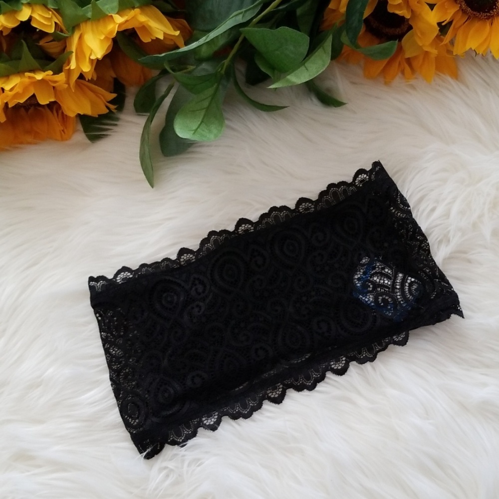 Free People Seamless Black Bandeau